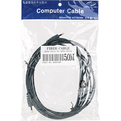 강원전자 넷메이트 디지털 광 오디오 4mm 원원 케이블 5m NMA-FA45T PF4BNN-5M