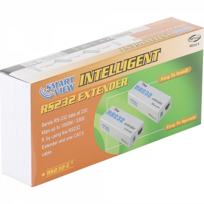 강원전자 넷메이트 RS232 시리얼 1:1 익스텐더(1km) RS232-E