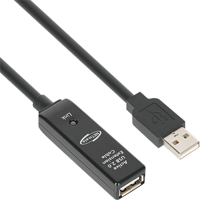 강원전자 넷메이트 USB2.0 무전원 리피터 15m CBL-203-15M