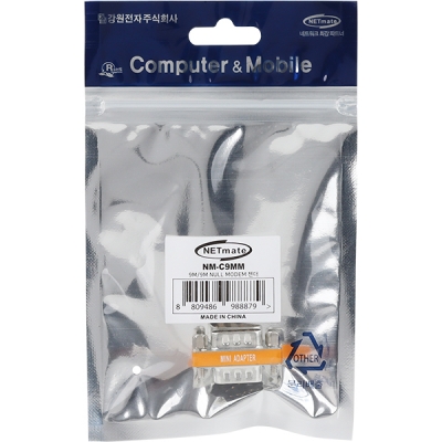 강원전자 넷메이트 9M/9M NULL MODEM 젠더 NM-C9MM