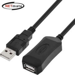 강원전자 넷메이트 USB2.0 무전원 리피터 5m (Terminus) KW-230C
