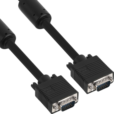 강원전자 넷메이트 RGB 3+6 모니터 케이블 2m (블랙) NMC-R20B