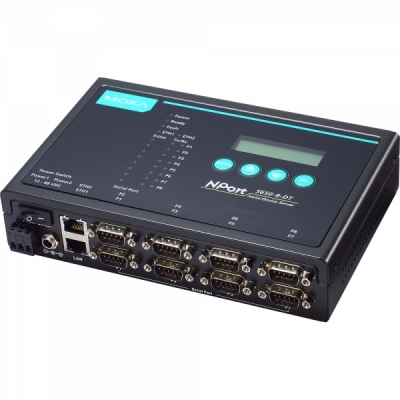 MOXA 8포트 RS232/422/485 디바이스 서버 NPort 5650-8-DT