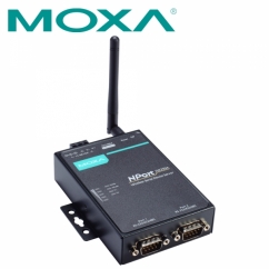 MOXA 2포트 RS232/422/485 무선 디바이스 서버 NPort W2250A