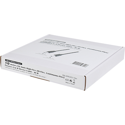 강원전자 넷메이트 CBL-HFPD203-10M USB2.0 High-Flex AM-BM 케이블 10m