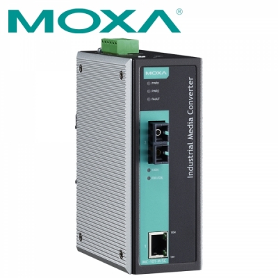 MOXA 산업용 멀티모드 이더넷 광 컨버터(SC/멀티/5Km/1300nm) IMC-101-M-SC