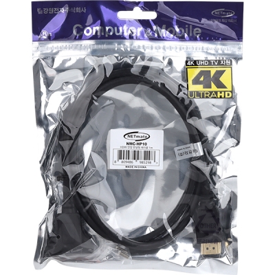 강원전자 넷메이트 HDMI 1.4 연장 판넬형 케이블 1m NMC-HP10