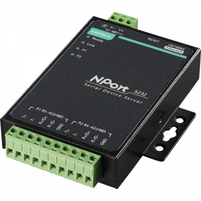 MOXA 2포트 RS422/485 디바이스 서버 NPort 5232