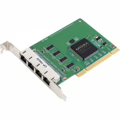 MOXA PCI 4포트 RS232 시리얼카드(RJ-45/케이블 별매) CP-104JU