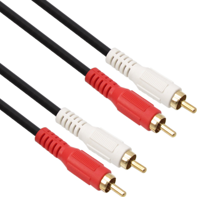 강원전자 넷메이트 RCA 2선 케이블(5mm) 15m NMA-2R150M