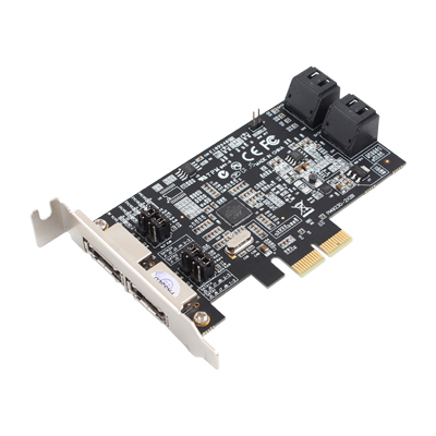 강원전자 넷메이트 HyperDuo SATA3 PCI Express 카드(Marvell)(슬림PC겸용) A-520