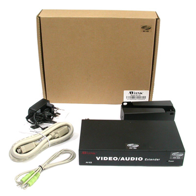 강원전자 넷메이트 1:3 VGA/AUDIO 익스텐더 AV-E2