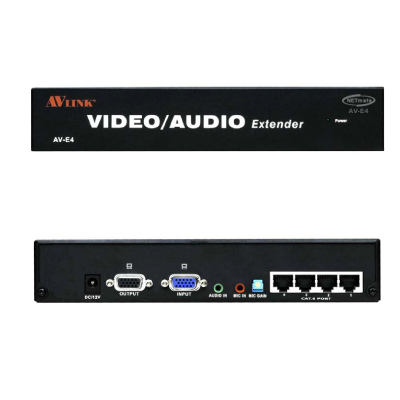 강원전자 넷메이트 1:5 VGA/AUDIO 익스텐더 AV-E4
