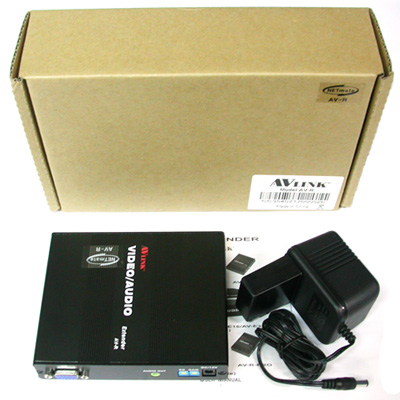 강원전자 넷메이트 VGA/AUDIO 익스텐더 리모트 유닛 AV-R