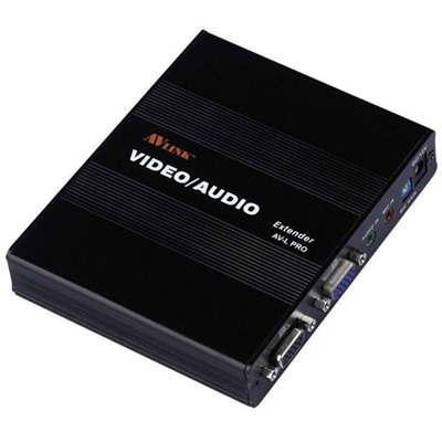 강원전자 넷메이트 AV-E PRO VGA+AUDIO 1:2 익스텐더(로컬 + 리모트)(300m)