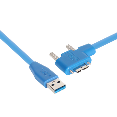 강원전자 넷메이트 USB3.0 High-Flex AM-MicroB(왼쪽 꺾임) 케이블 2m CBL-HFPD302MBS-2mLA