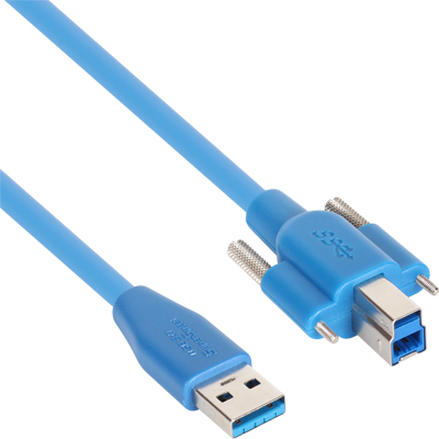 강원전자 넷메이트 USB3.0 High-Flex AM-BM(Lock) 케이블 2m CBL-HFPD302S-2M