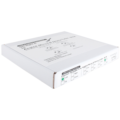 강원전자 넷메이트 USB3.0 AM-MicroB(왼쪽 꺾임) 케이블 2m CBL-PD302MBS-2mLA