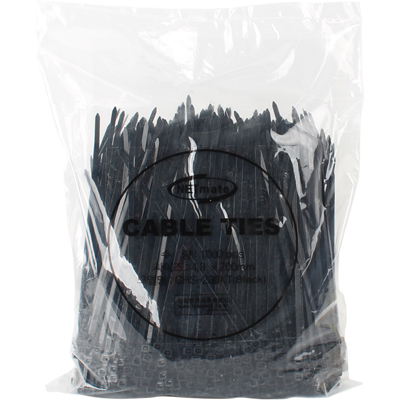 강원전자 넷메이트 4.8x200mm 케이블 타이 (블랙/1000EA) CHS-200KT(BLACK)