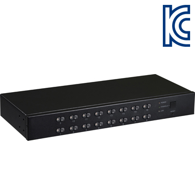 강원전자 넷메이트 CK-1016 CAT5 PS/2 KVM 16:1 스위치