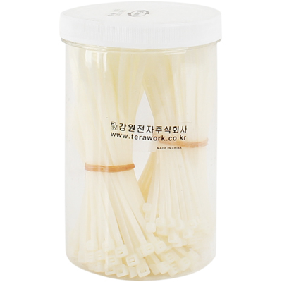 강원전자 넷메이트 케이블 타이 밸류팩 (화이트 3종) CTM-500