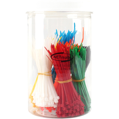 강원전자 넷메이트 케이블 타이 밸류팩 (혼합 7종) CTM-700