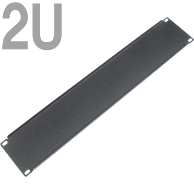 강원전자 넷메이트 허브랙 블랭크 판넬(2U/블랙) CYPN-2U(Black)