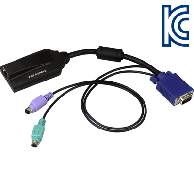 강원전자 넷메이트 DGP-01 CAT5 KVM 스위치 PS/2 Dongle