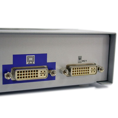 강원전자 넷메이트 고해상도 DVI 2:1 모니터 수동선택기 DRM-1712F PLUS