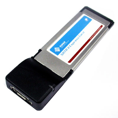 강원전자 넷메이트 eSATA 1Port PCMCIA Express 카드(JMicron) NM-ECSA14