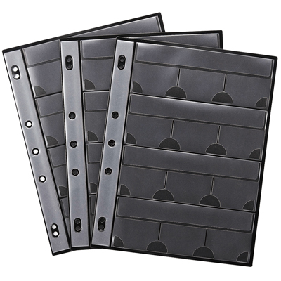 강원전자 산와서플라이 FC-MMC9BK 파일형 메모리카드 케이스 속지(36매/FC-MMC8BK 전용)