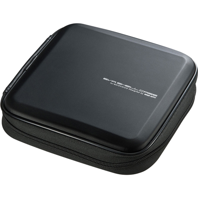 강원전자 산와서플라이 블루레이 지원 세미하드 CD/DVD 케이스(24매/블랙) FCD-WLBD24BK