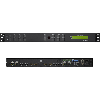 강원전자 넷메이트 미디어 매트릭스 솔루션(HDMI 4:4)(HDbaseT 100m) HX-2444