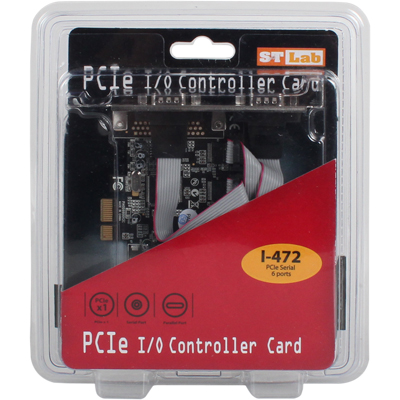 강원전자 넷메이트 6포트 PCI Express 시리얼카드(MOS) I-472