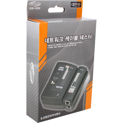 강원전자 넷메이트 네트워크 케이블 테스터 KW-G5N