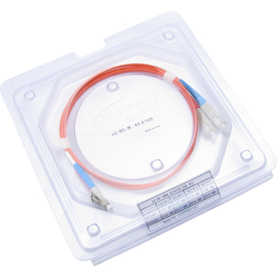 강원전자 넷메이트 NMC-LS250M 광점퍼코드 LC-SC-2C-멀티모드 50m