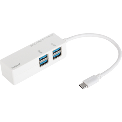 프로링크 MP421 MP시리즈 Type C USB3.0 4포트 무전원 허브