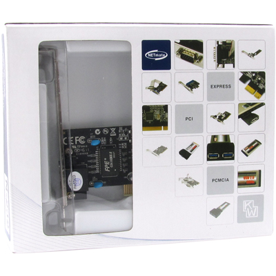 강원전자 넷메이트 N-232 PCI 기가비트 랜카드(Realtek)(슬림PC겸용)