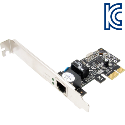 강원전자 넷메이트 N-313 PCI Express 기가비트 랜카드(Realtek)(슬림PC겸용)