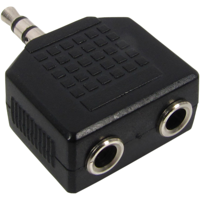 강원전자 넷메이트 NM-AG06 3.5M/3.5Fx2 스테레오 Y형 젠더