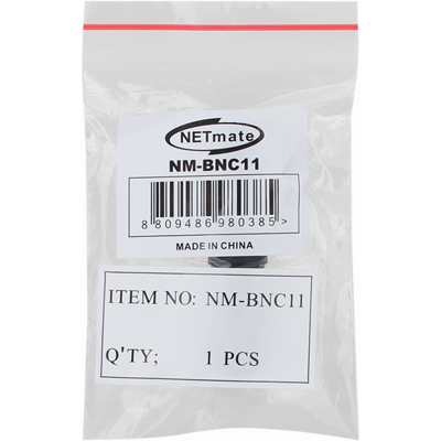 강원전자 넷메이트 BNC 5C 커넥터 부트/부싱(7.4mm/블랙/낱개) NM-BNC11