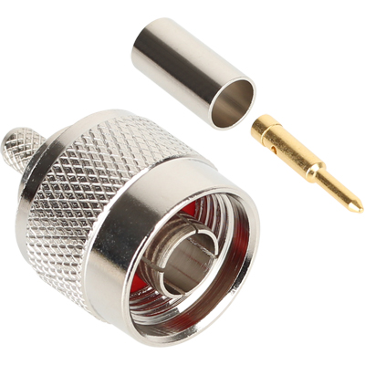 강원전자 넷메이트 N형 3C 압착 커넥터(50ohm/낱개) NM-BNC32