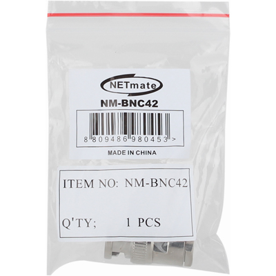 강원전자 넷메이트 BNC 3C 조립형 커넥터(50ohm/3 Piece Set/낱개) NM-BNC42