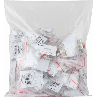 강원전자 넷메이트 BNC 3C 조립형 커넥터(50ohm/6 Piece Set/100개) NM-BNC52(100개)