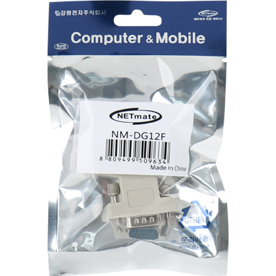 강원전자 넷메이트 DVI / VGA 젠더 (DVI 24+5F/HD15M) NM-DG12F
