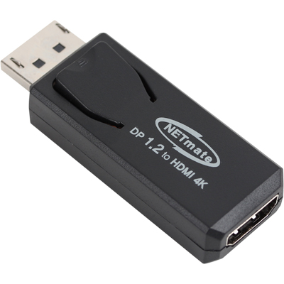 강원전자 넷메이트 DisplayPort 1.2 to HDMI 젠더(무전원) NM-DPH03