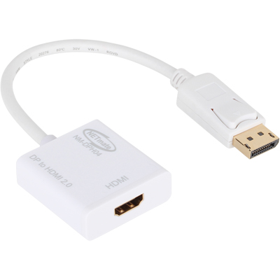 강원전자 넷메이트 DisplayPort 1.2 to HDMI 2.0 Active 컨버터(무전원) NM-DPH04