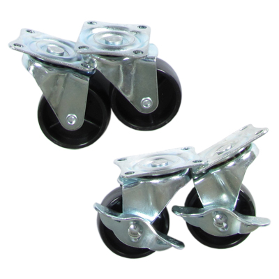 강원전자 넷메이트 NM-H300AN 허브랙 시리즈 바퀴 세트(일반/고정) NM-H300A Wheel(바퀴)