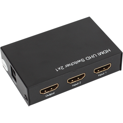 강원전자 넷메이트 4K 60Hz HDMI 2.0 2:1 선택기 NM-HSU201