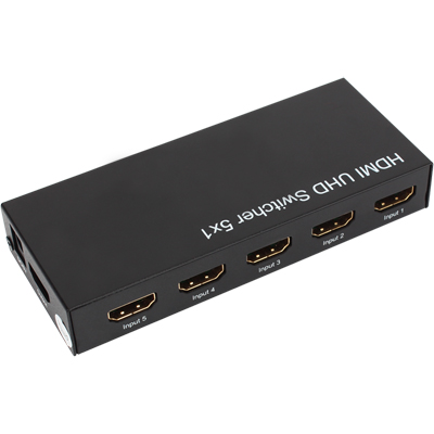 강원전자 넷메이트 4K 60Hz HDMI 2.0 5:1 선택기 NM-HSU501